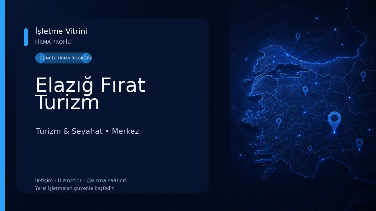 Elazığ Fırat Turizm Turizm & Seyahat