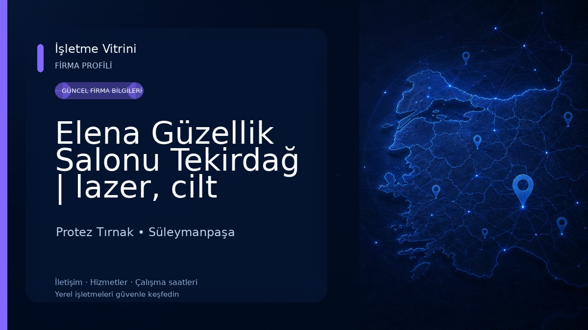 Elena Güzellik Salonu Tekirdağ | lazer, cilt bakımı, manikür, pedikür, g5