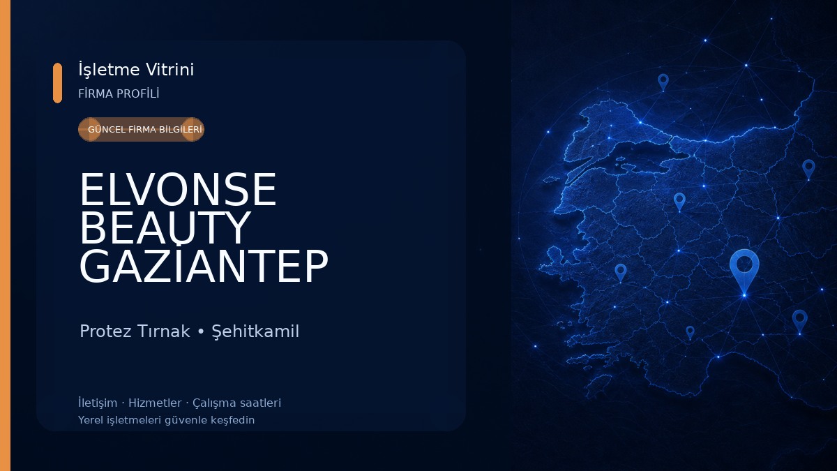 ELVONSE BEAUTY GAZİANTEP Protez Tırnak