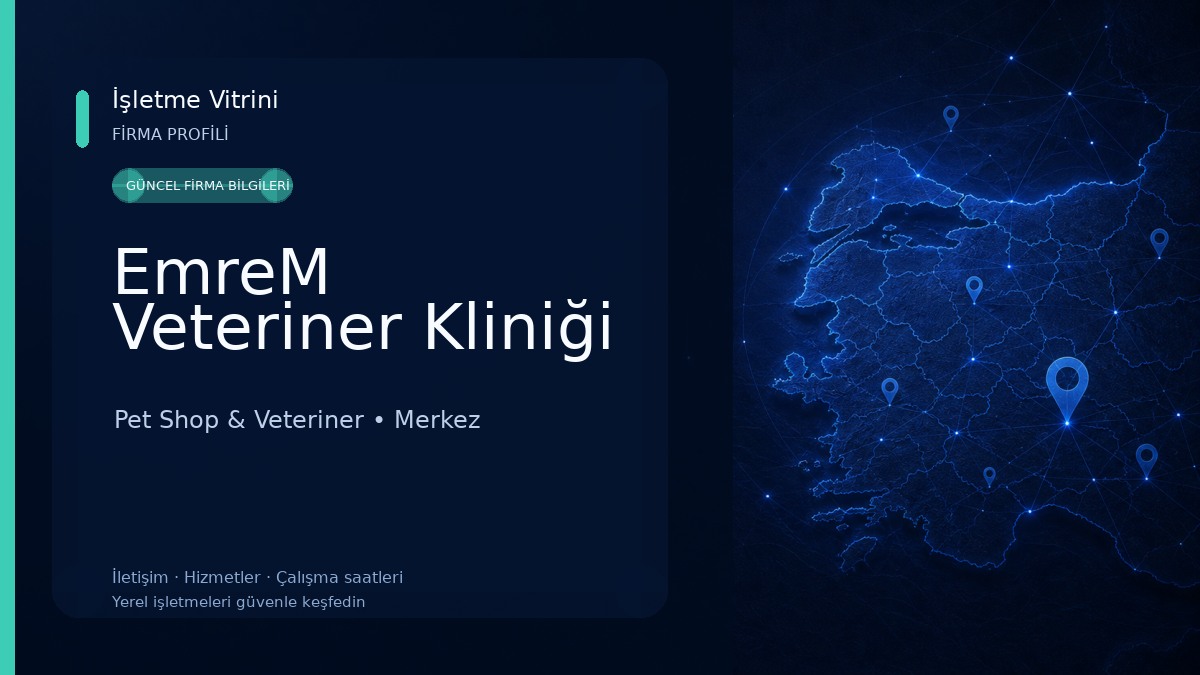 EmreM Veteriner Kliniği Pet Shop & Veteriner
