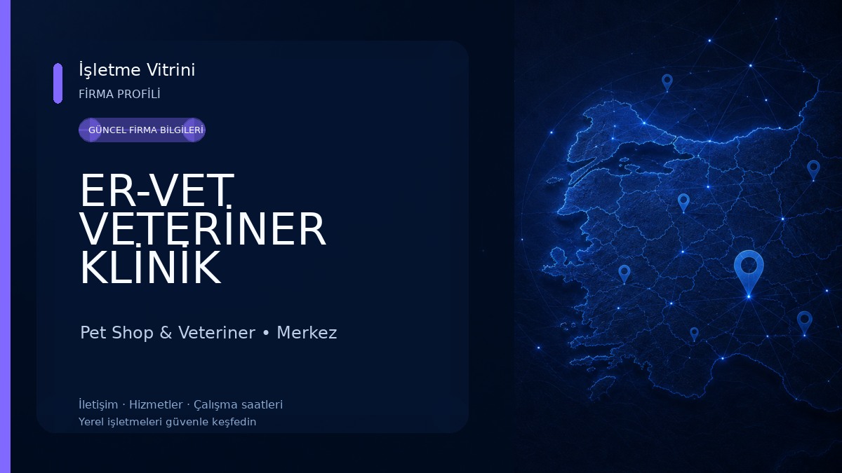 ER-VET VETERİNER KLİNİK
