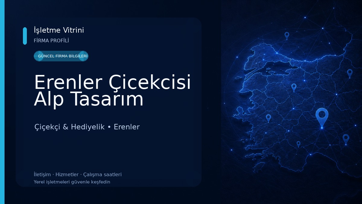 Erenler Çicekcisi Alp Tasarım