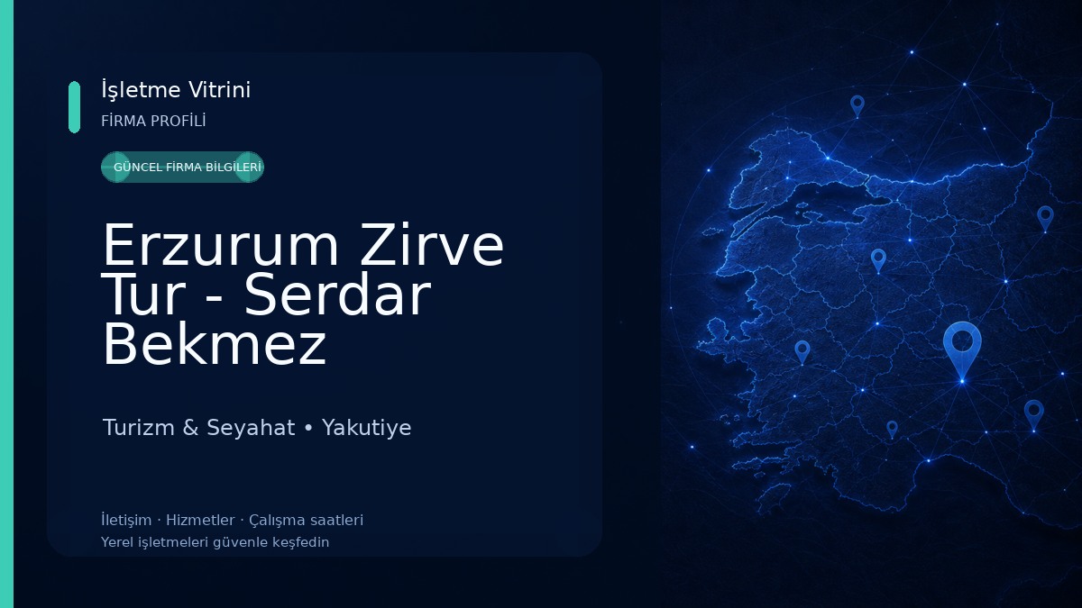 Erzurum Zirve Tur - Serdar Bekmez