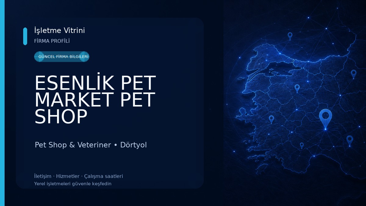 ESENLİK PET MARKET PET SHOP Pet Shop & Veteriner
