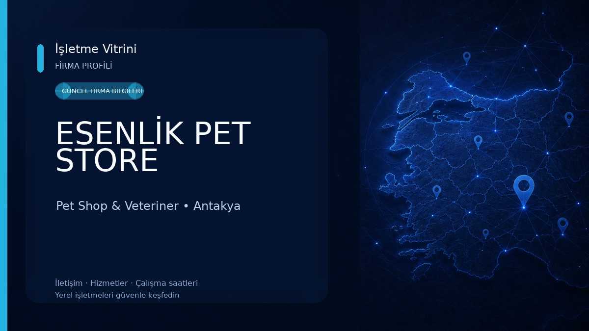 ESENLİK PET STORE Pet Shop & Veteriner