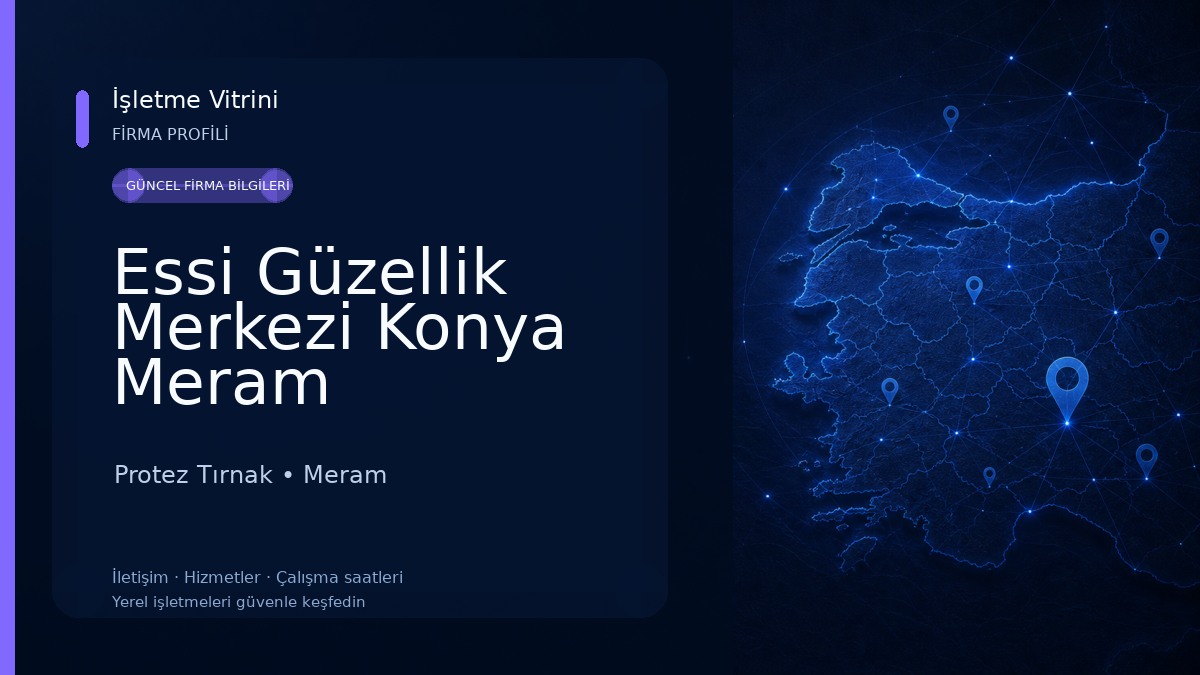 Essi Güzellik Merkezi Konya Meram Protez Tırnak