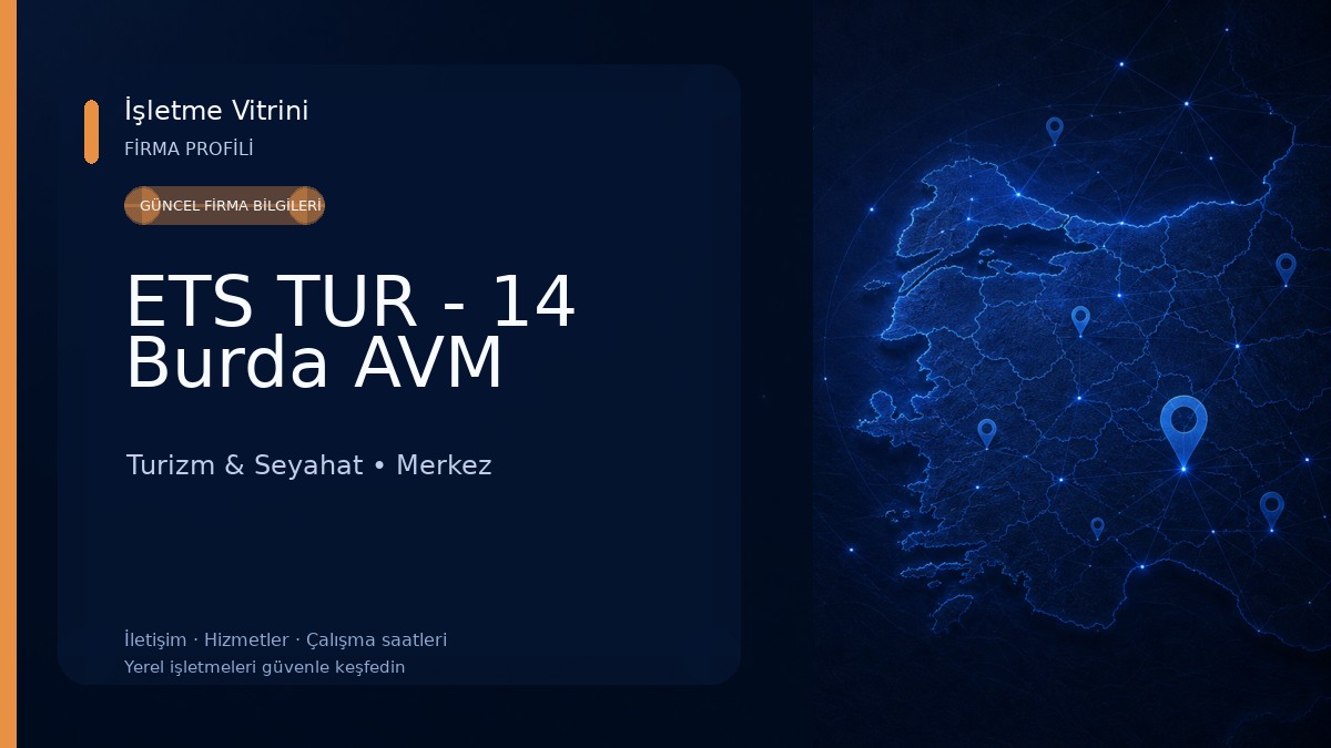 ETS TUR - 14 Burda AVM Turizm & Seyahat