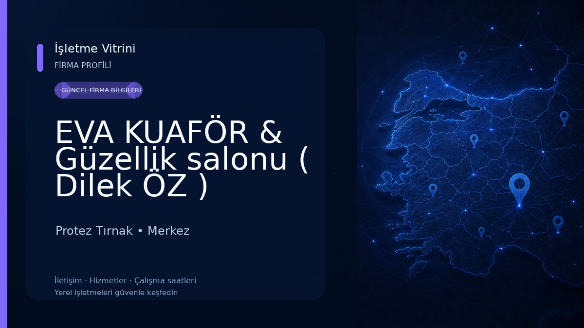 EVA KUAFÖR & Güzellik salonu ( Dilek ÖZ ) Protez Tırnak