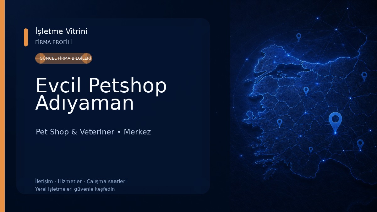 Evcil Petshop Adıyaman