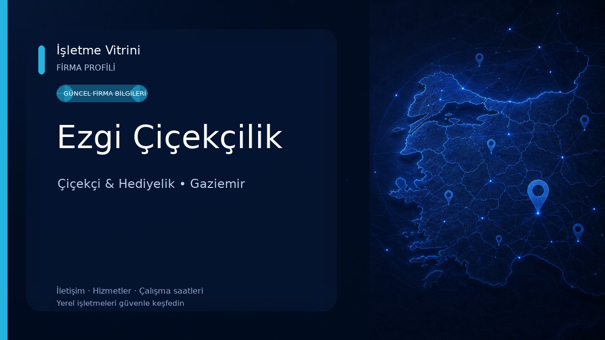 Ezgi Çiçekçilik Çiçekçi & Hediyelik