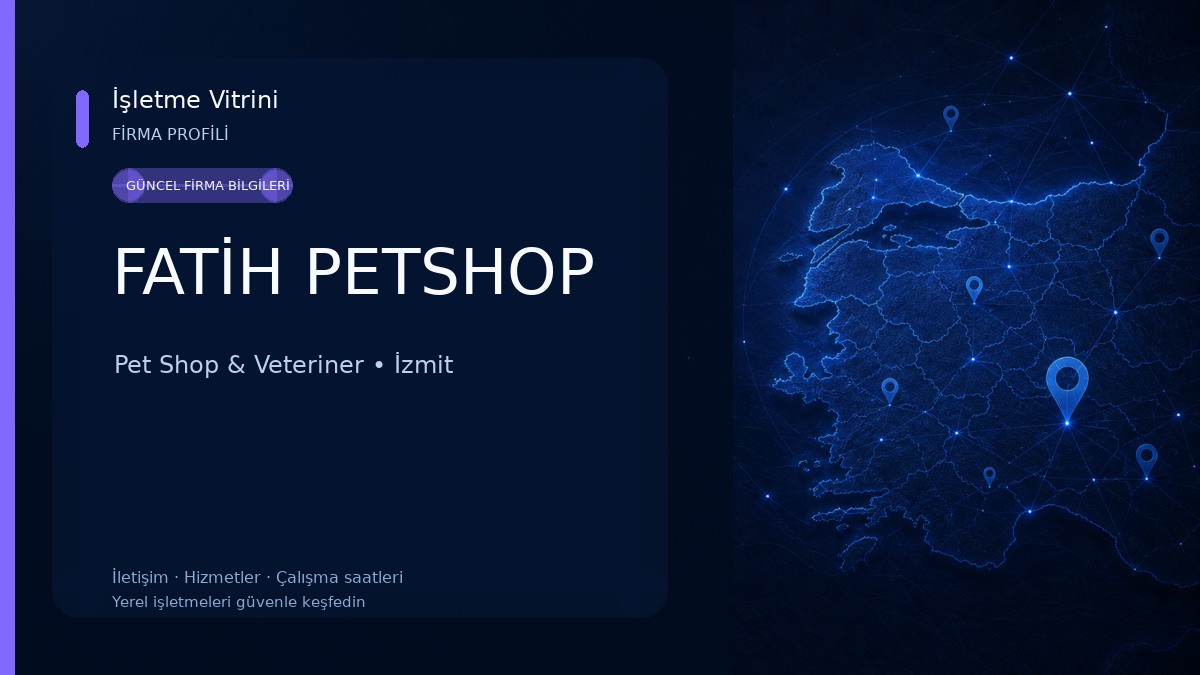 FATİH PETSHOP Pet Shop & Veteriner