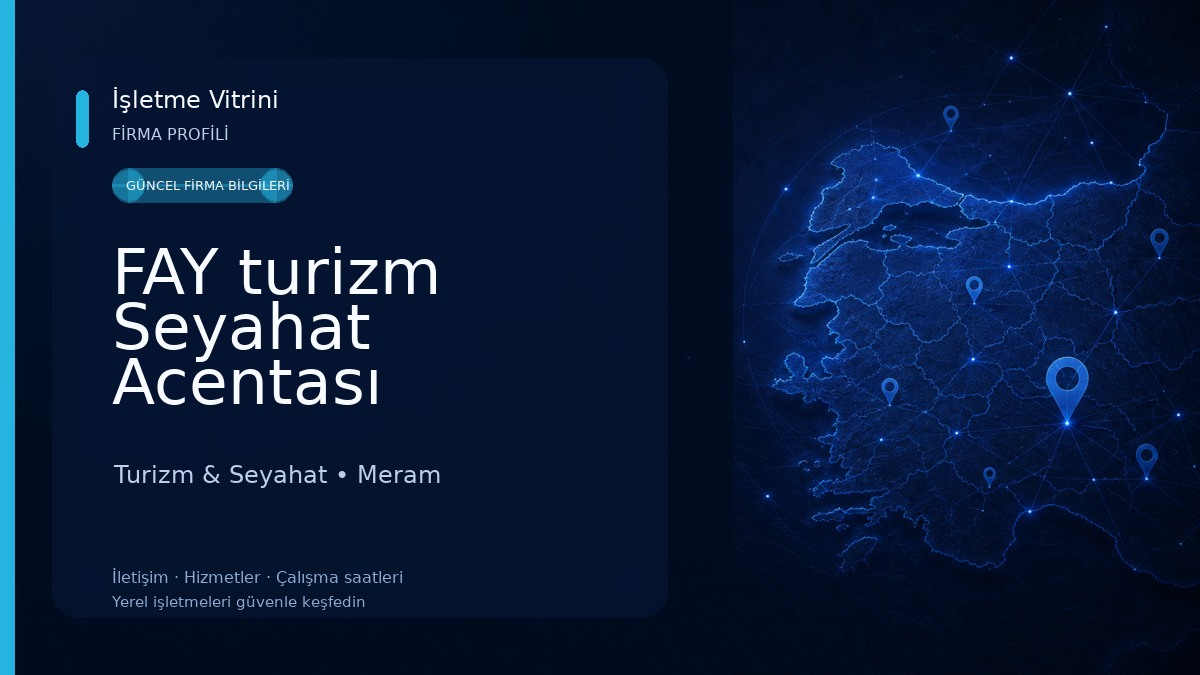FAY turizm Seyahat Acentası Turizm & Seyahat