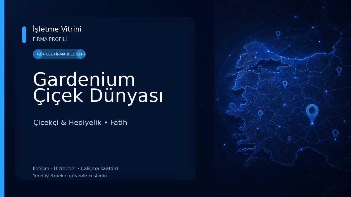 Gardenium Çiçek Dünyası Çiçekçi & Hediyelik