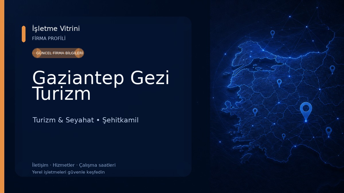 Gaziantep Gezi Turizm Turizm & Seyahat