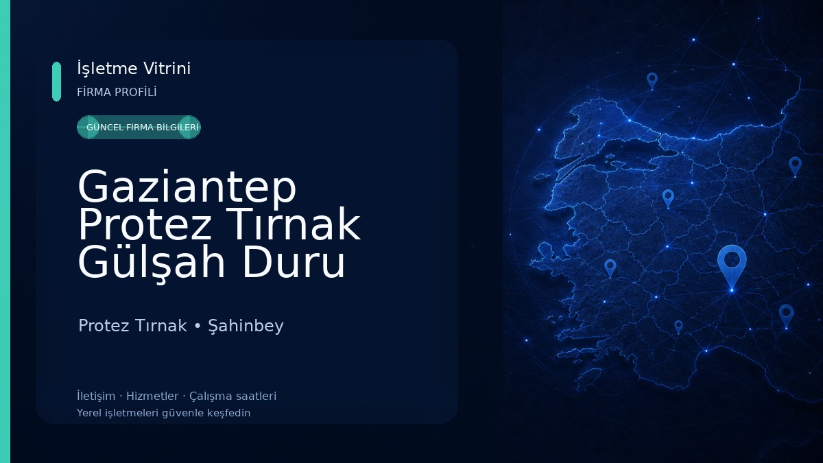 Gaziantep Protez Tırnak Gülşah Duru Protez Tırnak