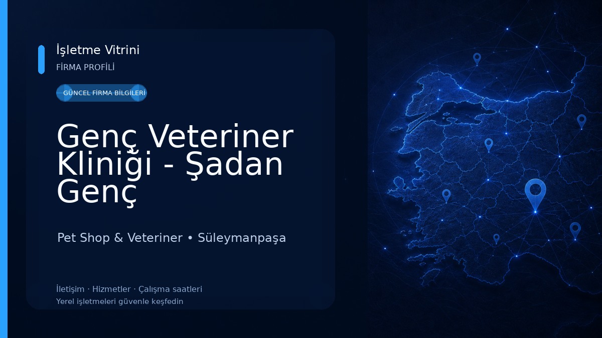 Genç Veteriner Kliniği - Şadan Genç
