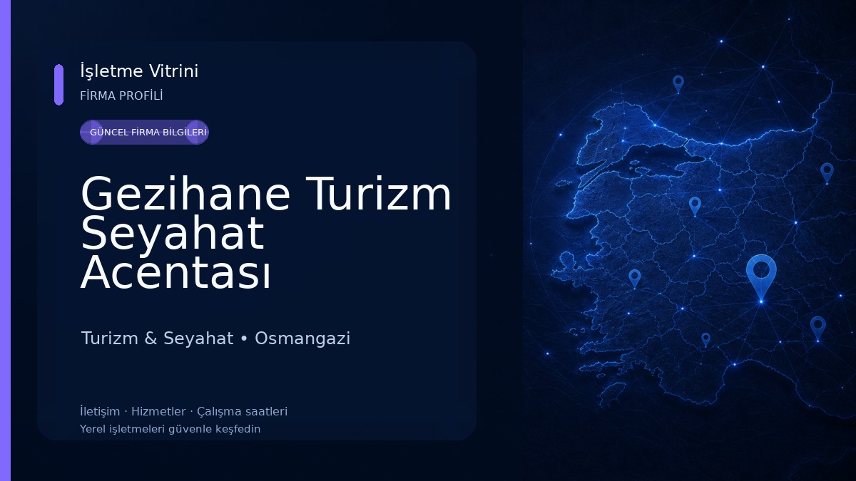 Gezihane Turizm Seyahat Acentası Turizm & Seyahat