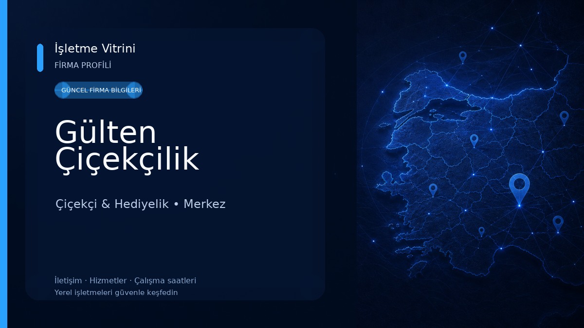 Gülten Çiçekçilik Çiçekçi & Hediyelik
