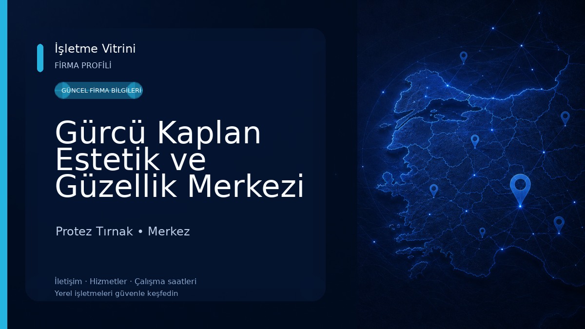 Gürcü Kaplan Estetik ve Güzellik Merkezi Protez Tırnak