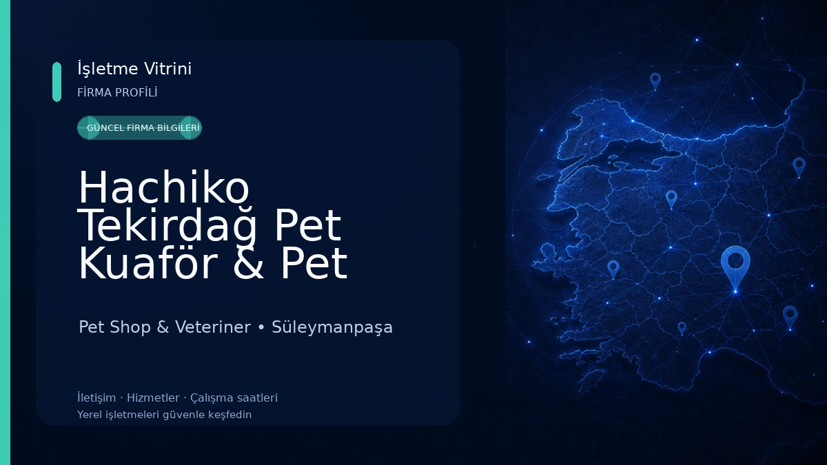 Hachiko Tekirdağ Pet Kuaför & Pet hotel & Pet kuaför eğitimi