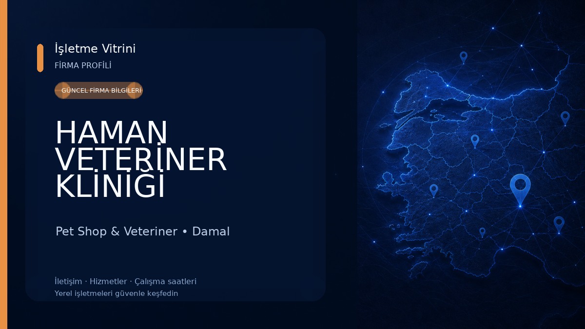 HAMAN VETERİNER KLİNİĞİ