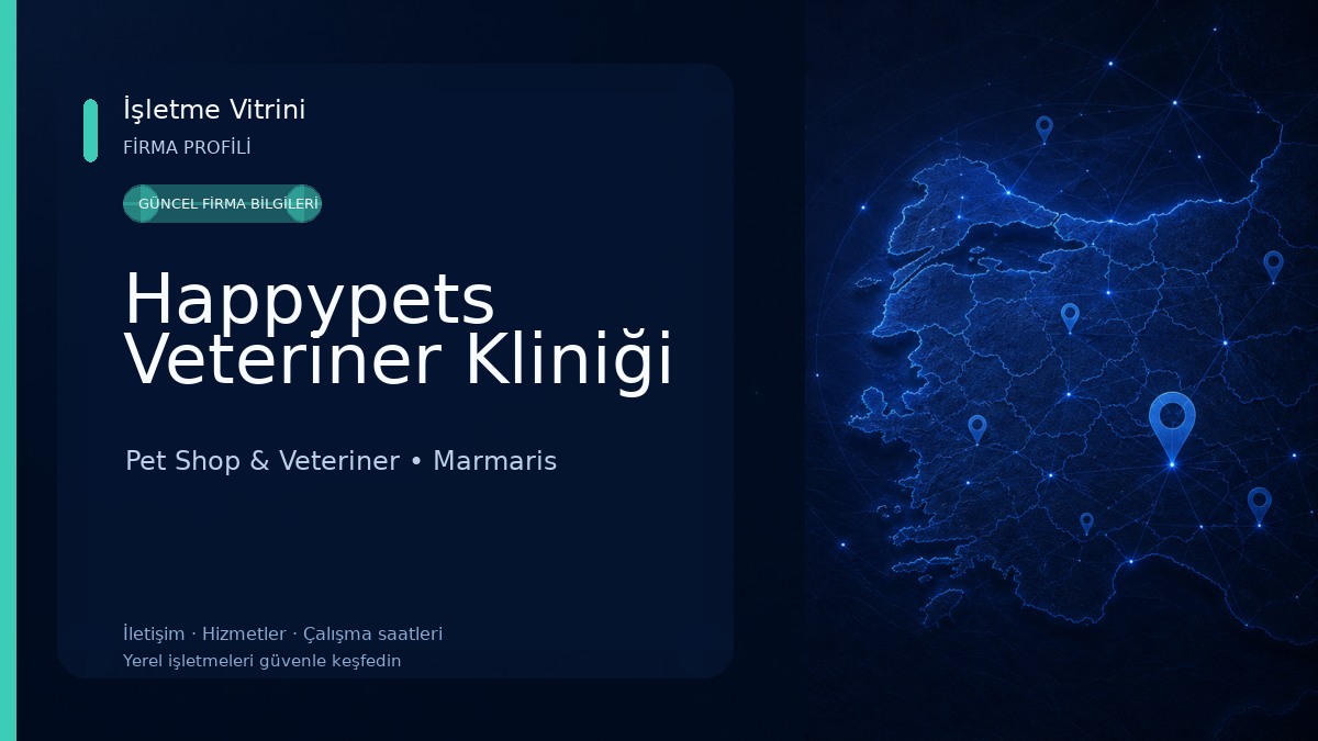 Happypets Veteriner Kliniği Pet Shop & Veteriner