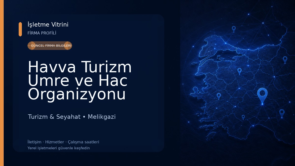 Havva Turizm Umre ve Hac Organizyonu Turizm & Seyahat