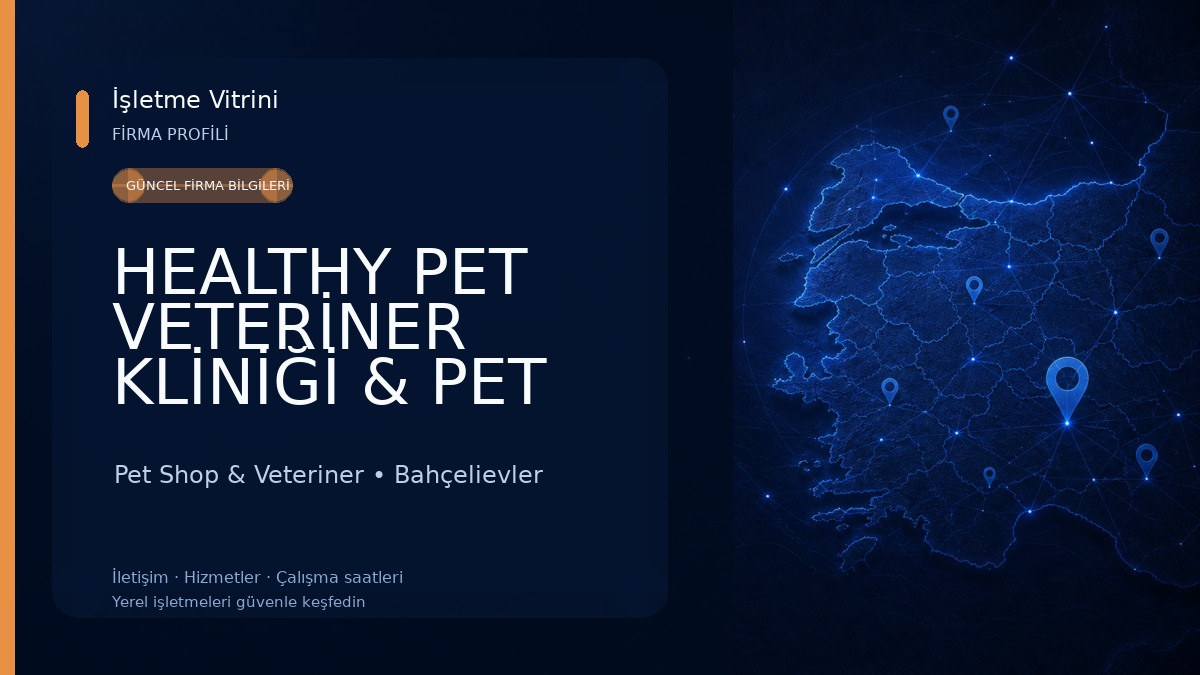 HEALTHY PET VETERİNER KLİNİĞİ & PET SHOP