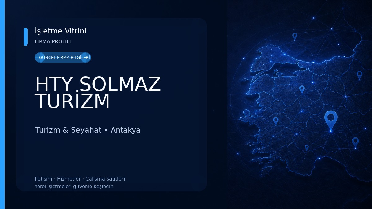 HTY SOLMAZ TURİZM Turizm & Seyahat