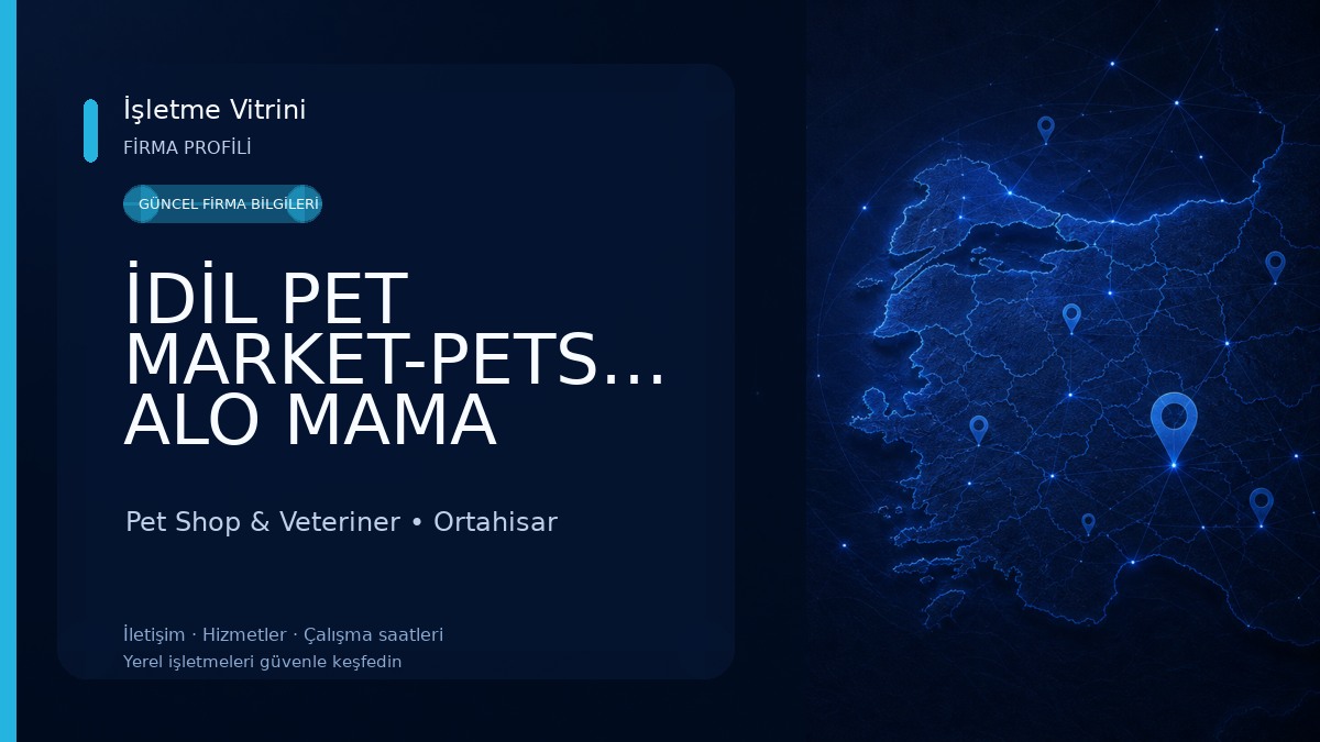 İDİL PET MARKET-PETSHOP-ÇUKURÇAYIR ALO MAMA