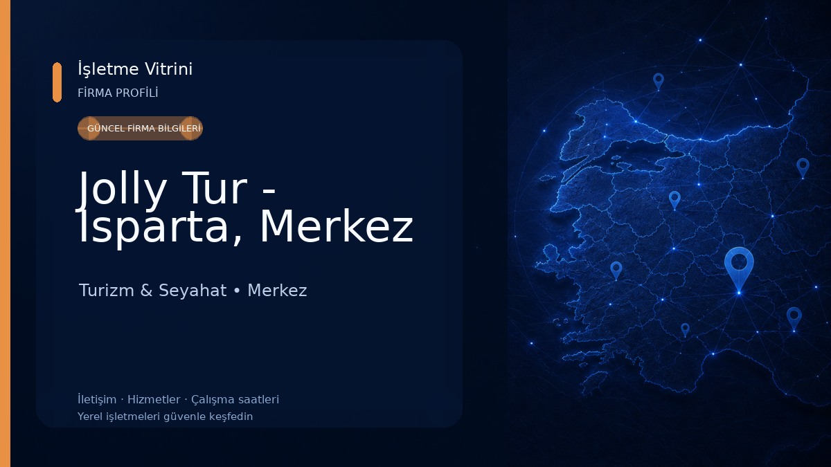 Jolly Tur - Isparta, Merkez Turizm & Seyahat