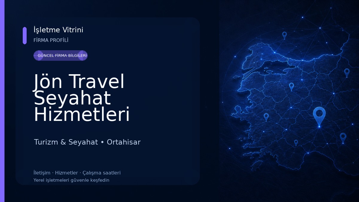 Jön Travel Seyahat Hizmetleri Turizm & Seyahat