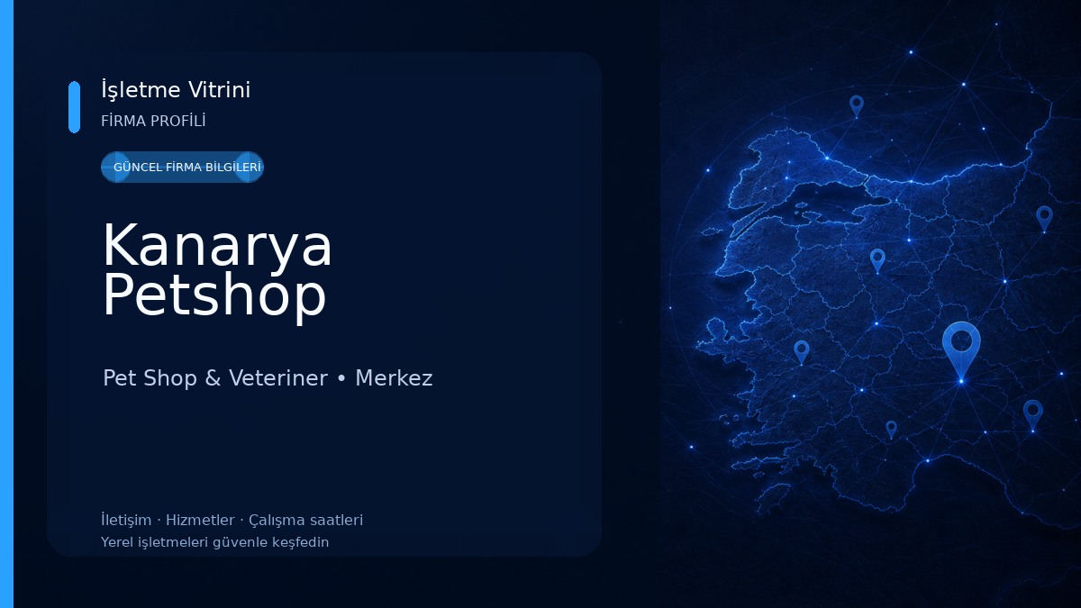 Kanarya Petshop Pet Shop & Veteriner