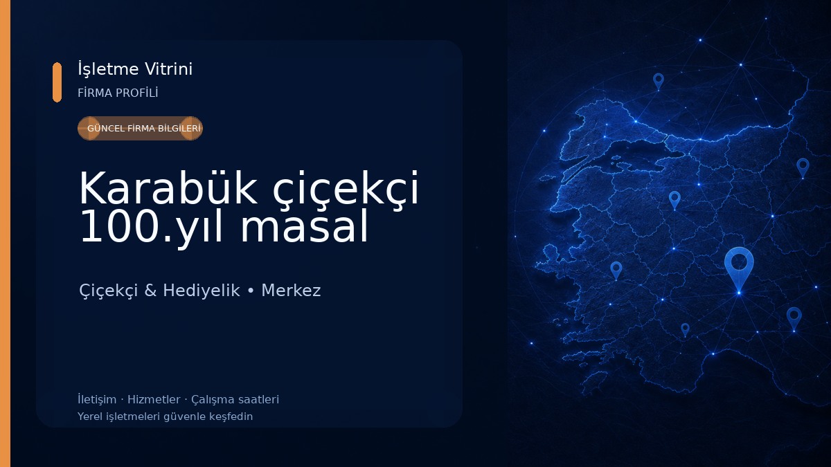 Karabük çiçekçi 100.yıl masal Çiçekçi & Hediyelik