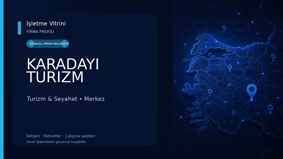 KARADAYI TURIZM Turizm & Seyahat