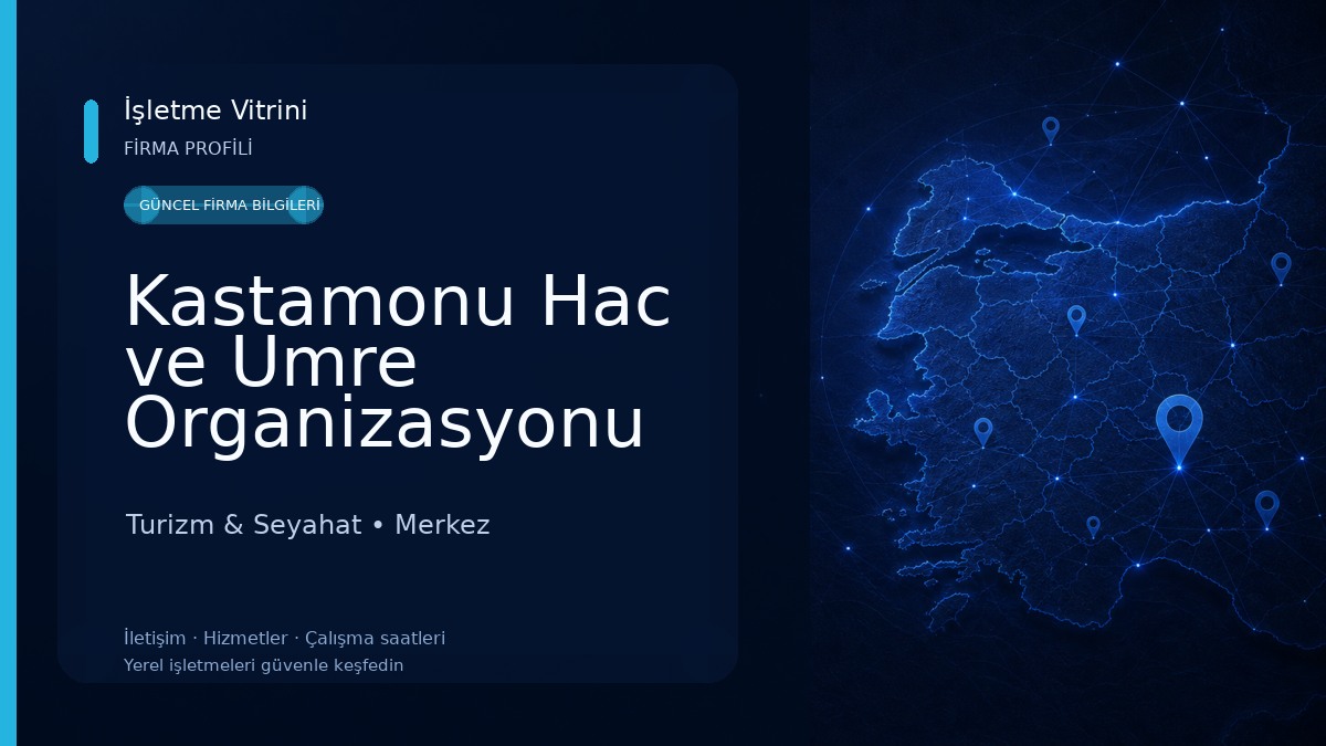 Kastamonu Hac ve Umre Organizasyonu Memiş Hoca Yüksel Hoca "Faran Turizm"