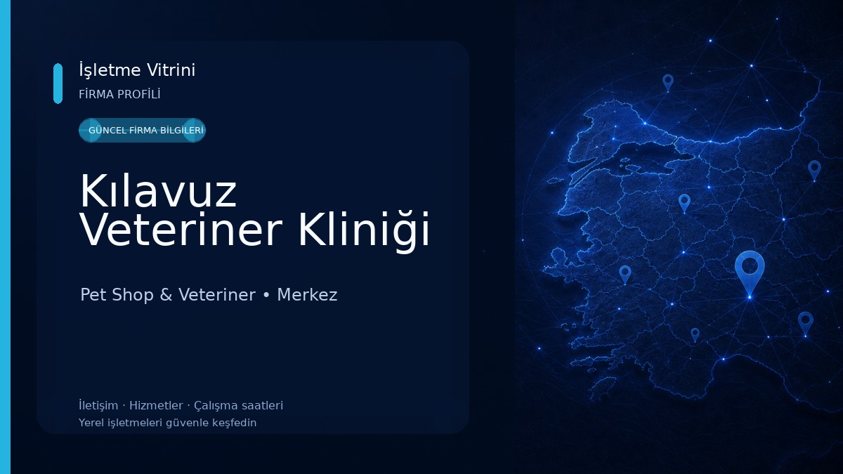 Kılavuz Veteriner Kliniği Pet Shop & Veteriner