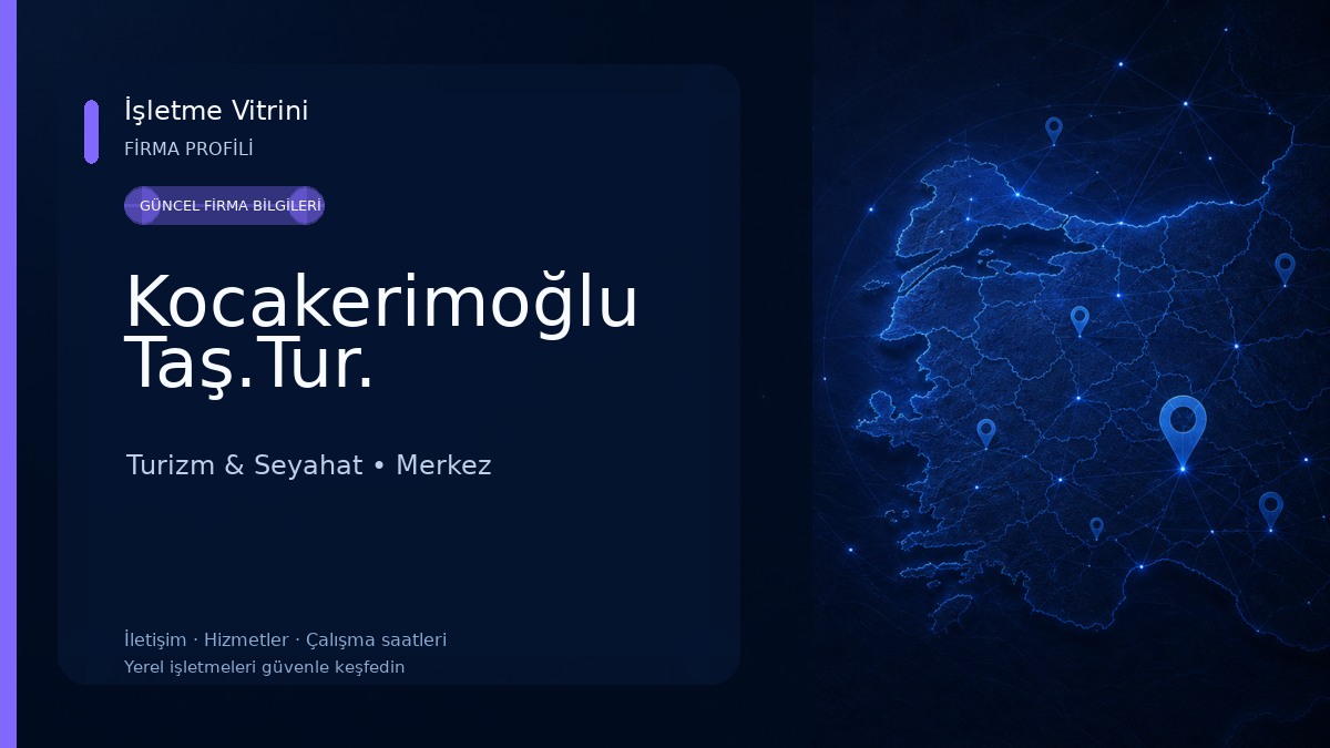 Kocakerimoğlu Taş.Tur. Turizm & Seyahat