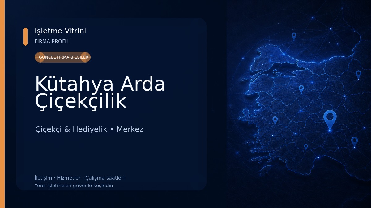 Kütahya Arda Çiçekçilik Çiçekçi & Hediyelik