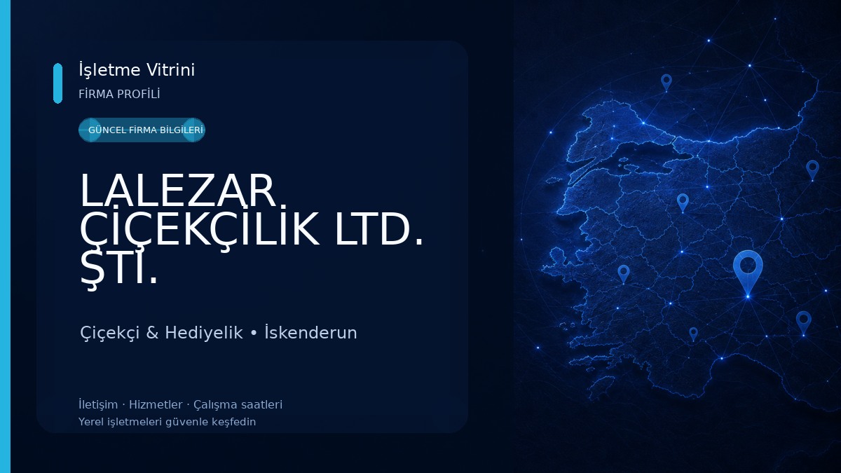 LALEZAR ÇİÇEKÇİLİK LTD. ŞTİ. Çiçekçi & Hediyelik