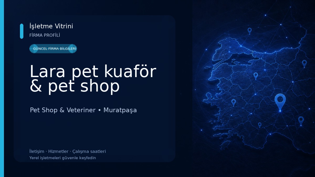 Lara pet kuaför & pet shop