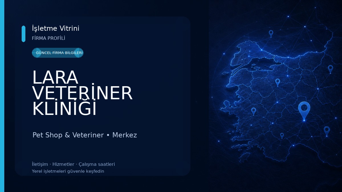LARA VETERİNER KLİNİĞİ Pet Shop & Veteriner