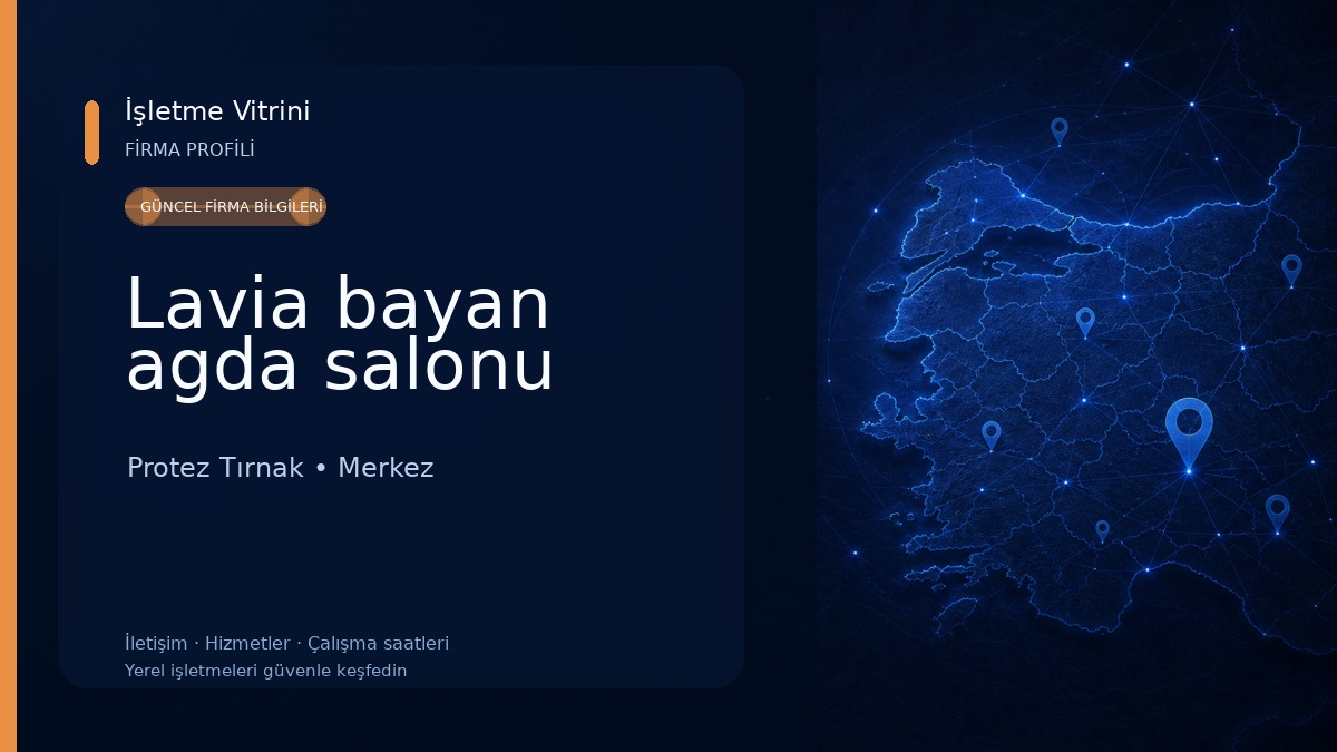 Lavia bayan agda salonu
