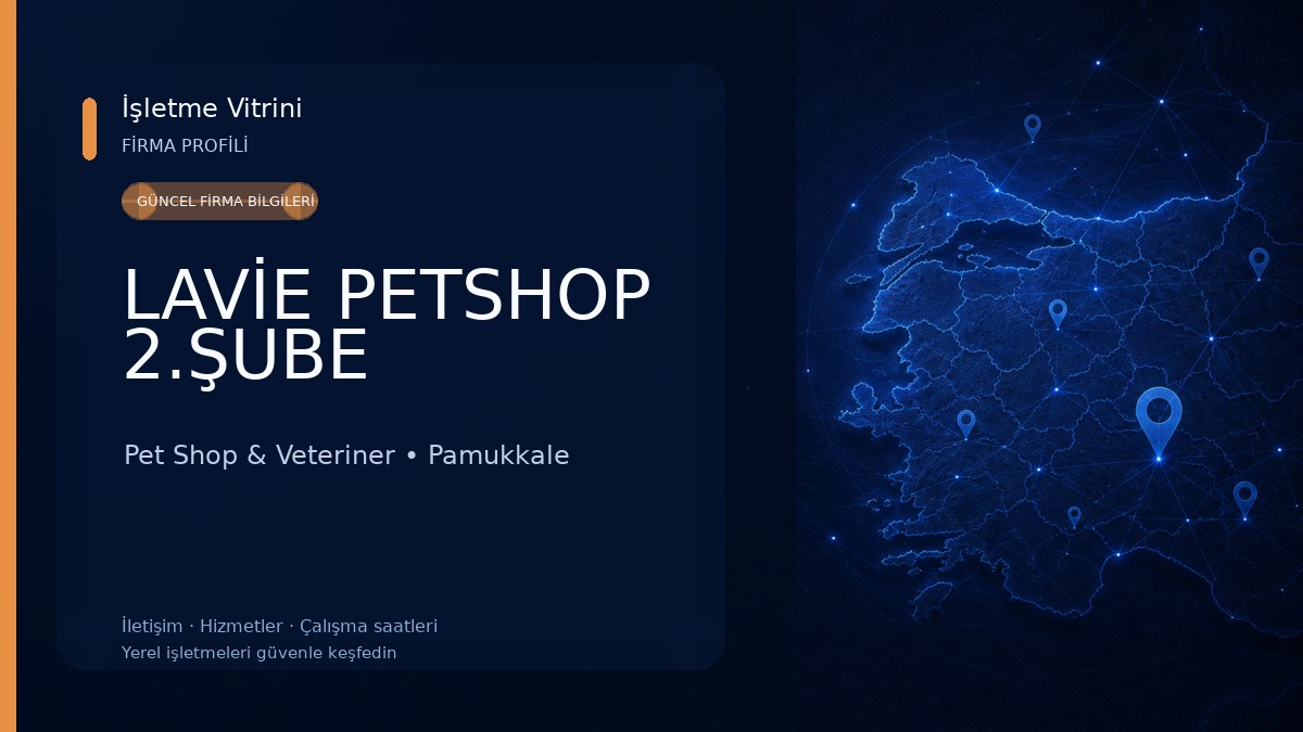 LAVİE PETSHOP 2.ŞUBE