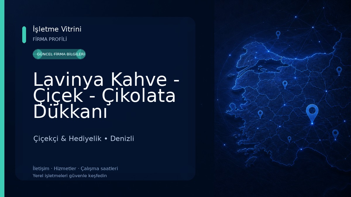 Lavinya Kahve - Çiçek - Çikolata Dükkanı Çiçekçi & Hediyelik