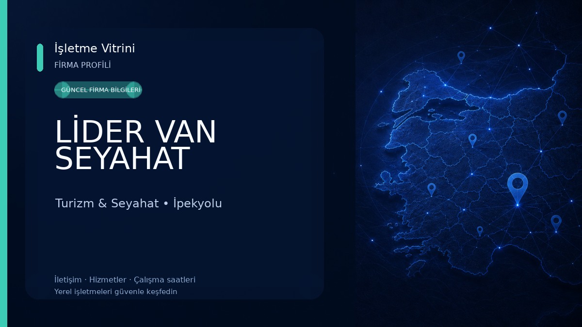 LİDER VAN SEYAHAT Turizm & Seyahat