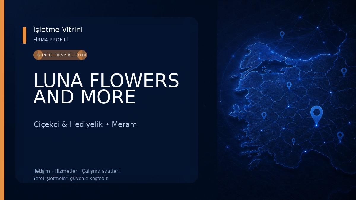 LUNA FLOWERS AND MORE Çiçekçi & Hediyelik