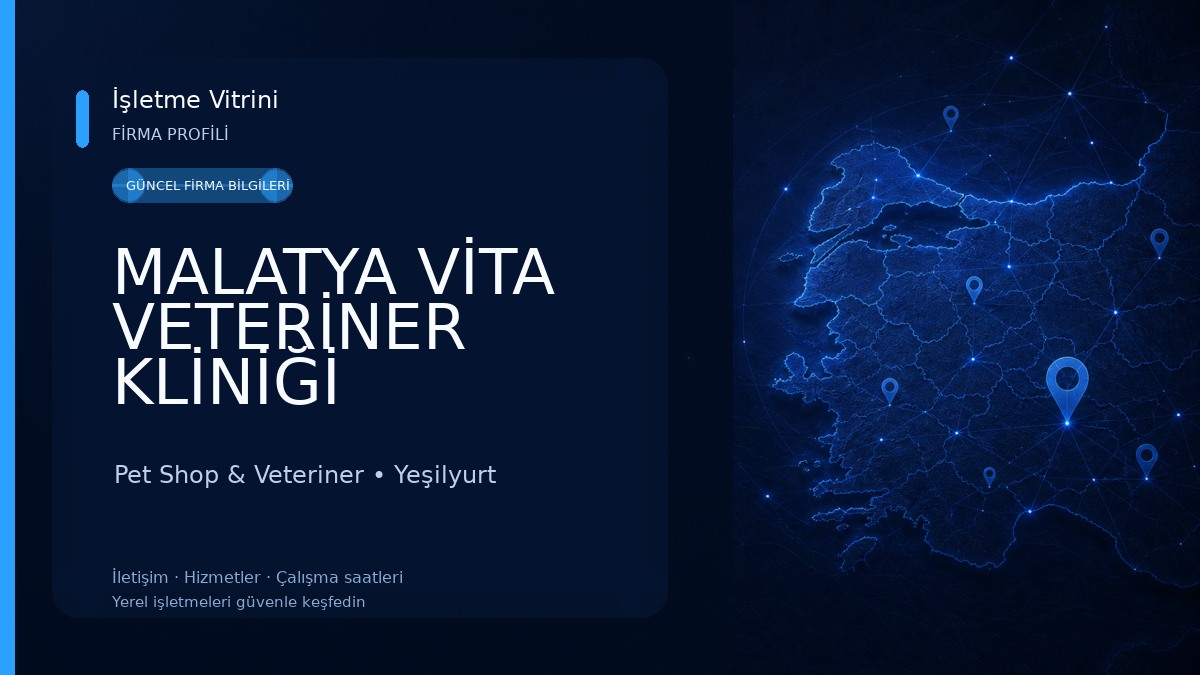 MALATYA VİTA VETERİNER KLİNİĞİ