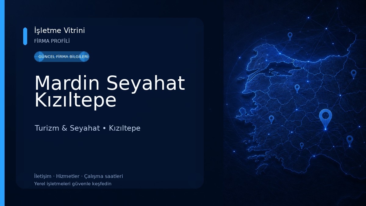 Mardin Seyahat Kızıltepe Turizm & Seyahat