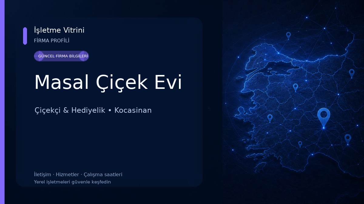 Masal Çiçek Evi Çiçekçi & Hediyelik